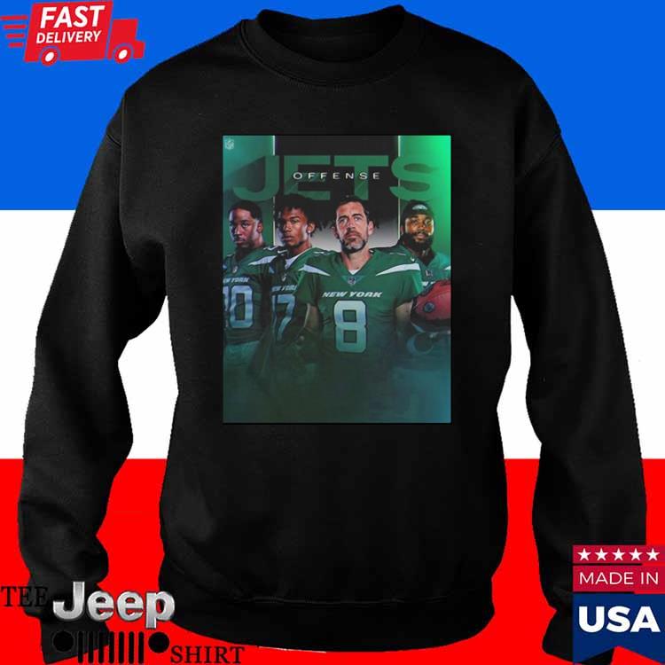 New York Jets Offense Aaron Rodgers Dalvin Cook shirt, hoodie, longsleeve,  sweatshirt, v-neck tee