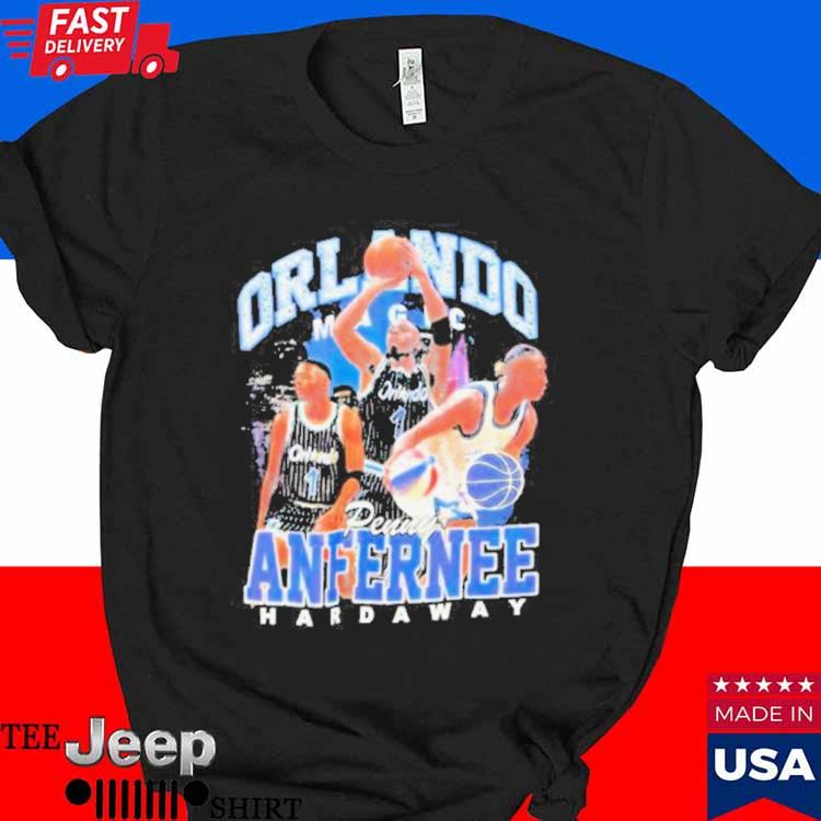 Penny Hardaway Orlando Magic Mitchell Ness Hardwood Classics Bling Concert  Player T-Shirt, hoodie, sweater, long sleeve and tank top