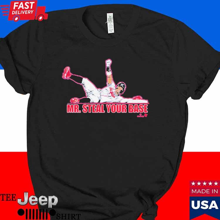 Official ronald Acuña Jr Mr. Steal Your Base T-Shirts, hoodie, tank top,  sweater and long sleeve t-shirt