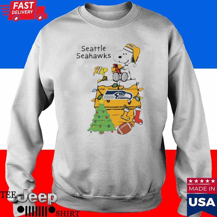 Christmas Snoopy Seattle Seahawks Shirt