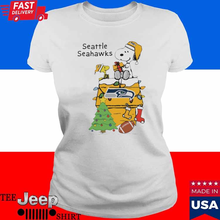 Official christmas Snoopy Seattle Seahawks Shirt, hoodie, sweater, long  sleeve and tank top