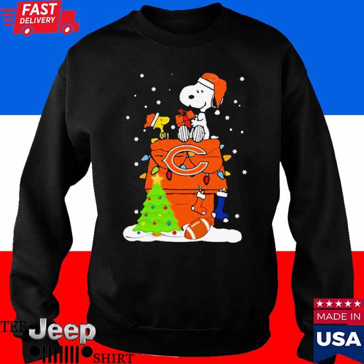 Official christmas Snoopy chicago bears T-shirt, hoodie, sweater, long  sleeve and tank top