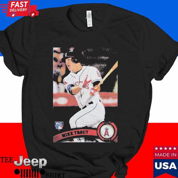 2011 Topps Baseball Mike Trout Angels Shirt - Shibtee Clothing