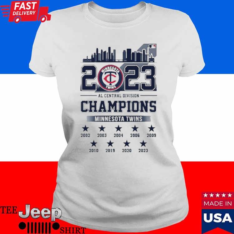 HOT - Minnesota Twins 2023 AL Central Division Champions T-Shirt Take  October