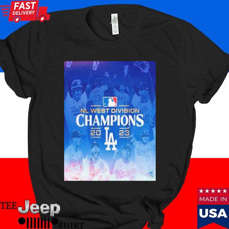 MLB Los Angeles Dodgers 2023 NL West Division Champions Shirt, hoodie,  sweater, long sleeve and tank top