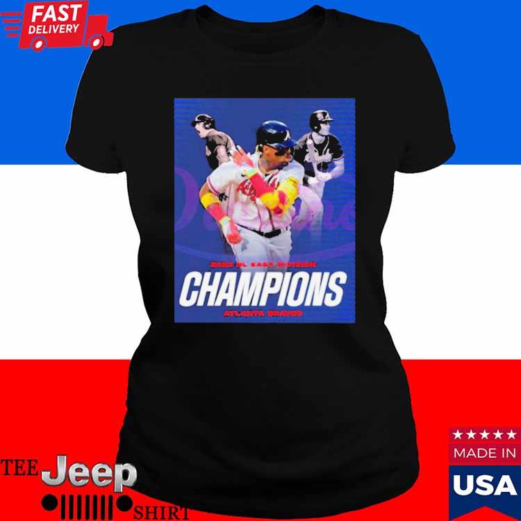 Official Atlanta Braves East Division Champions 2023 T-shirt Sweatshirt  Hoodie - Shibtee Clothing