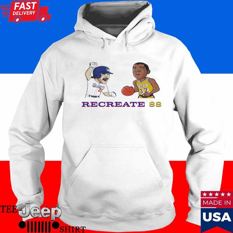 Get It Now Lakers Dodgers Recreate 88 T-Shirt Cheap 