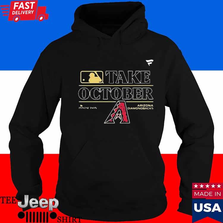 Official Arizona Diamondbacks Take October Postseason 2023 Clinched Logo  Shirt, hoodie, sweater, long sleeve and tank top