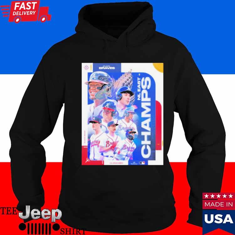 Atlanta Braves National League East Champions 2023 Shirt, hoodie,  longsleeve, sweatshirt, v-neck tee