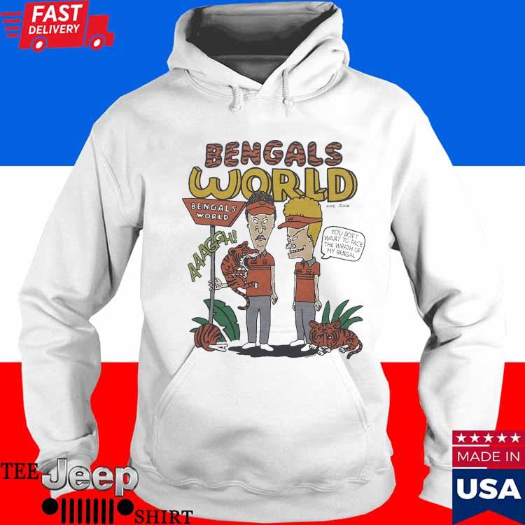 Cincinnati Bengals Beavis And Butthead Bengals World shirt, hoodie