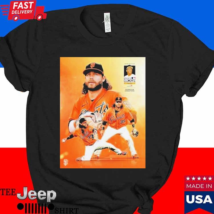 Quality Brandon Crawford Is The SF Giants Nominee For The 2023 Roberto  Clemente Award Poster Canvas - Roostershirt