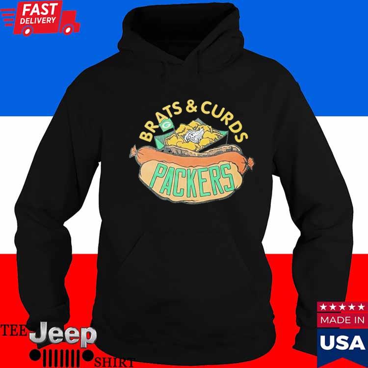 Green Bay Packers Brats & Curds Packers shirt, hoodie, longsleeve,  sweatshirt, v-neck tee