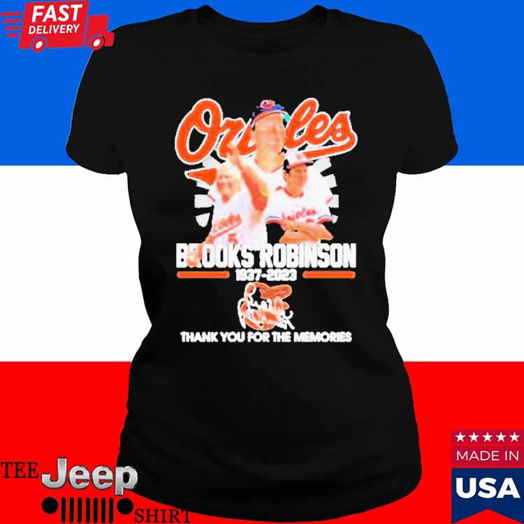 Brooks Robinson 1937 – 2023 Mr. Oriole Thank You For The Memories Limited  Edition T-Shirt, hoodie, sweater, long sleeve and tank top