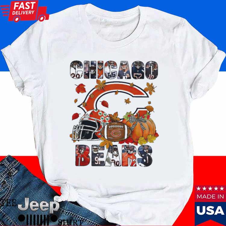 Official Chicago Bears Fall Helmet Pumpkin Shirt, hoodie, sweater, long  sleeve and tank top