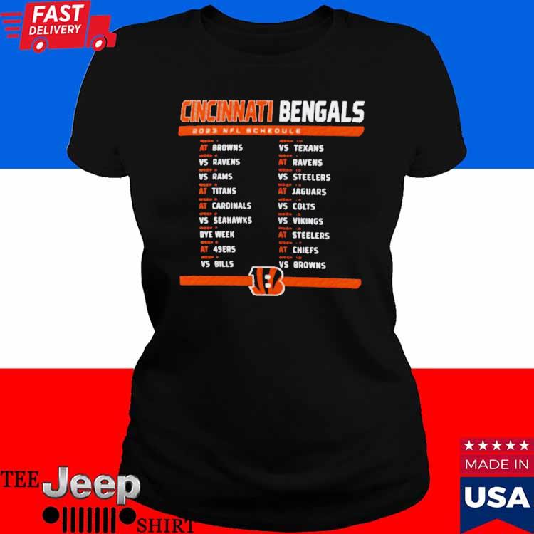 Chiefs vs Bengals AFC Championship Rematch 2023 NFL Schedule Release Shirt,  hoodie, sweater, long sleeve and tank top