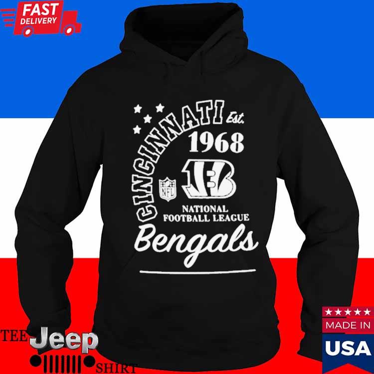 Cincinnati Bengals football est. 68 shirt, hoodie, sweater and v-neck  t-shirt