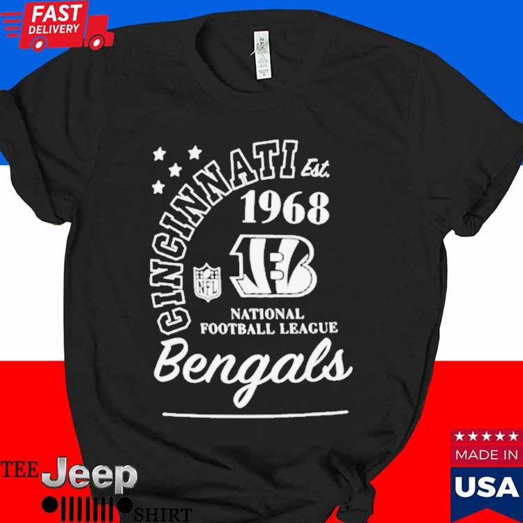 Cincinnati EST 1968 Shirt, Cincinnati Bengals Football Unisex