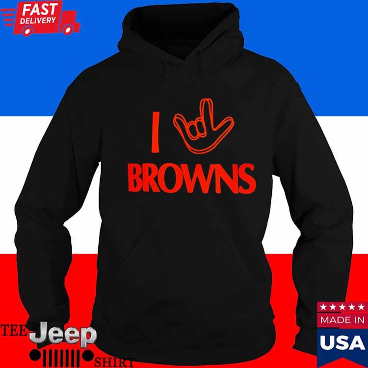 Cleveland Browns The NFL ASL Collection Shirt, hoodie, sweater