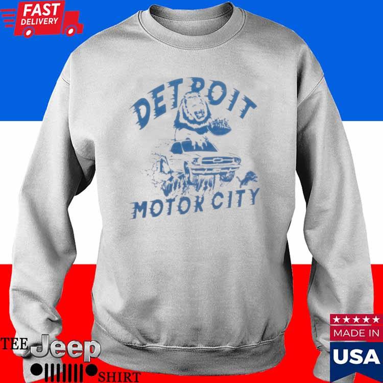 motor city detroit lions sweatshirt