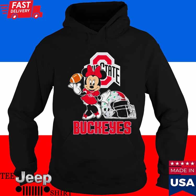 Official Disney minnie mouse Ohio state buckeyes Football 2023 T-shirt,  hoodie, tank top, sweater and long sleeve t-shirt