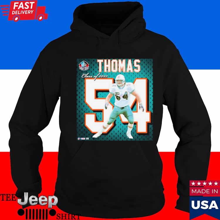 Dolphins Zach Thomas Class Of 2023 Hall Of Fame Impact Jersey