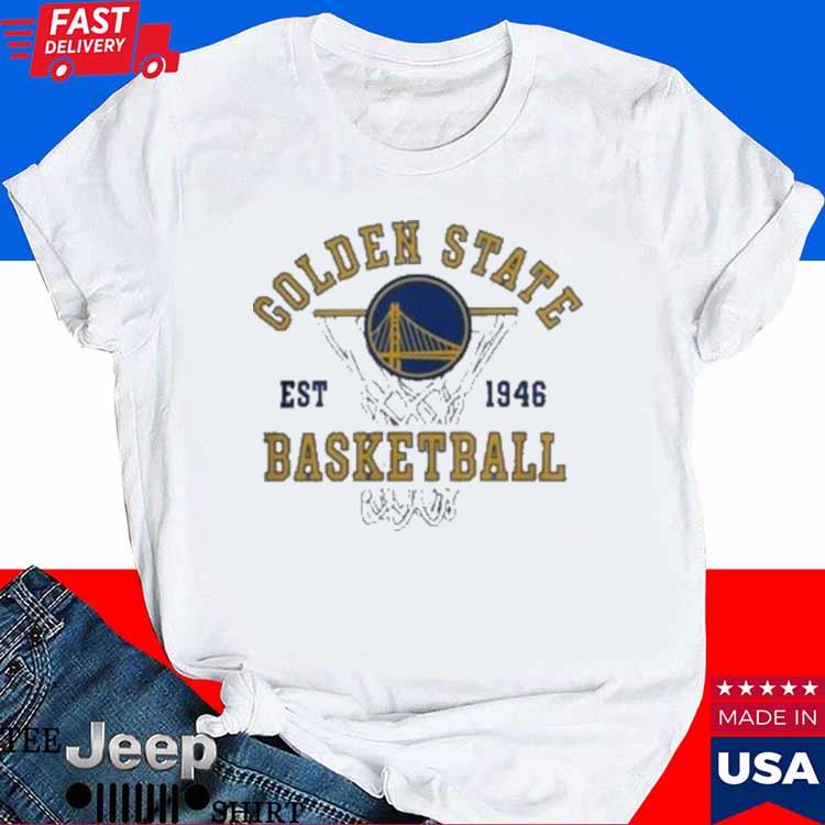 Vintage Logo EST 1946 Golden State Warriors T Shirt Womens, Golden State  Warriors Merchandise - Allsoymade