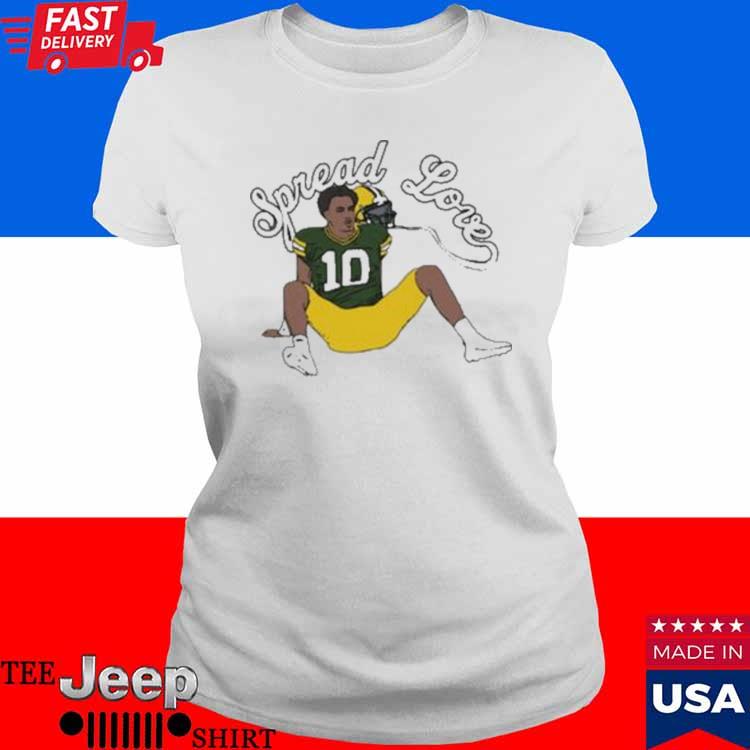 Touch Womens Green Bay Packers Embellished T-Shirt