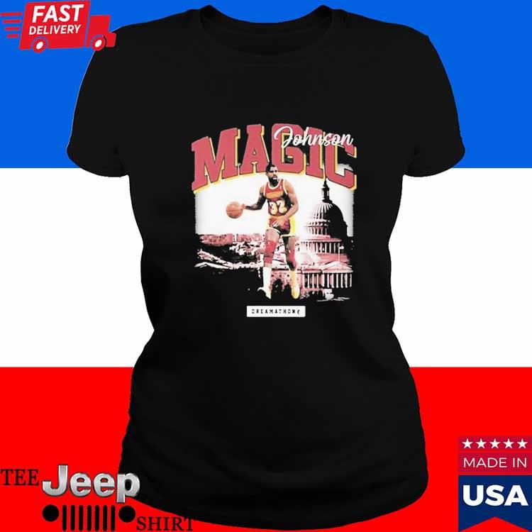 Official Jahan Dotson Wearing Magic Johnson Shirt - Limotees