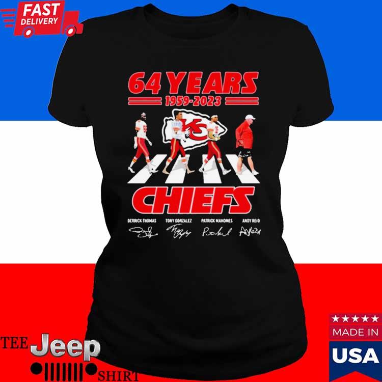 Official The Kansas City Chiefs Abbey Road Signatures 2023 New shirt,  hoodie, longsleeve, sweatshirt, v-neck tee