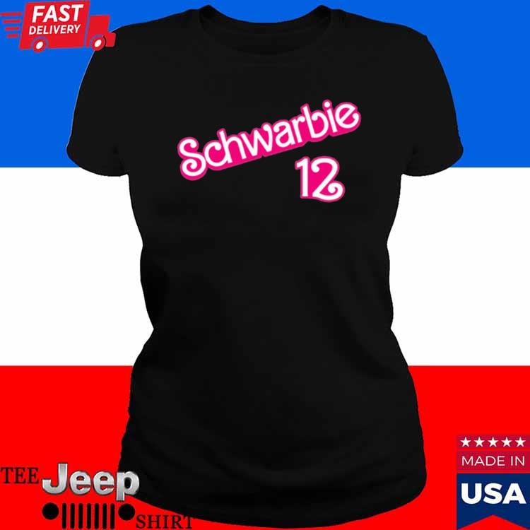 Barbie Schwabie Kyle Schwarber T-Shirt - Lelemoon