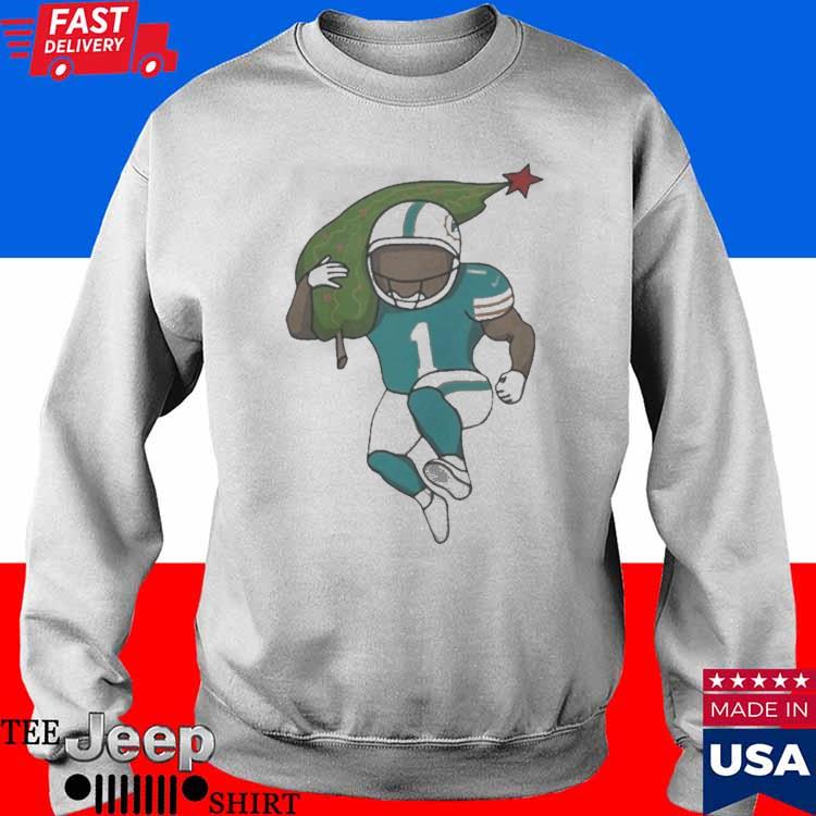 Miami Dolphins Christmas Tree Nfl Shirt - Peanutstee