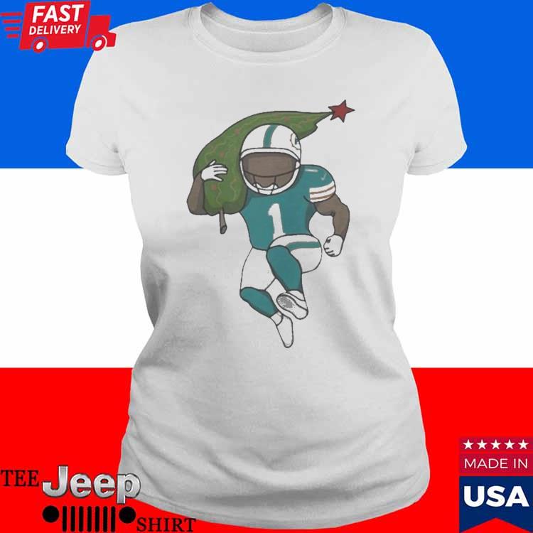 Miami Dolphins Christmas Tree Nfl Shirt - Peanutstee