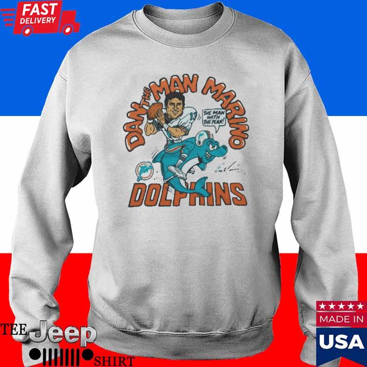 Dan Marino Miami Dolphins signature cartoon shirt, hoodie, sweater