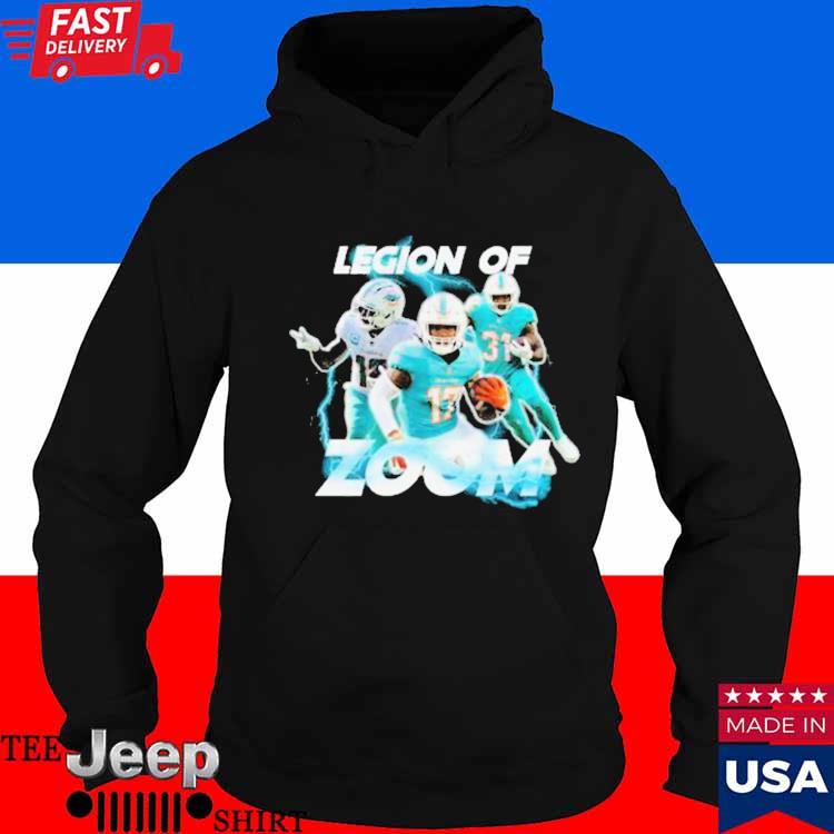 Official miami Dolphins Legion of Zoom T-Shirts, hoodie, tank top, sweater  and long sleeve t-shirt