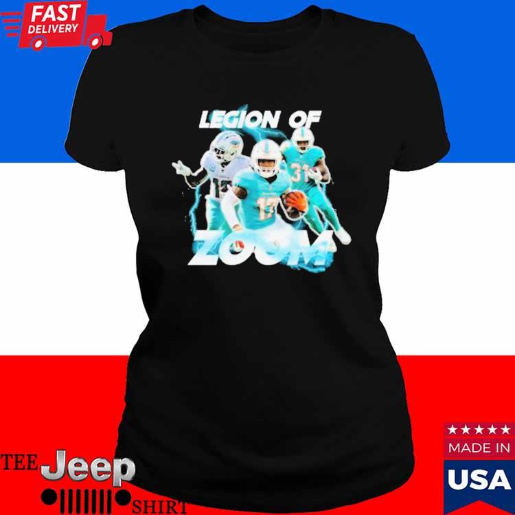 Official miami Dolphins Legion of Zoom T-Shirts, hoodie, tank top, sweater  and long sleeve t-shirt