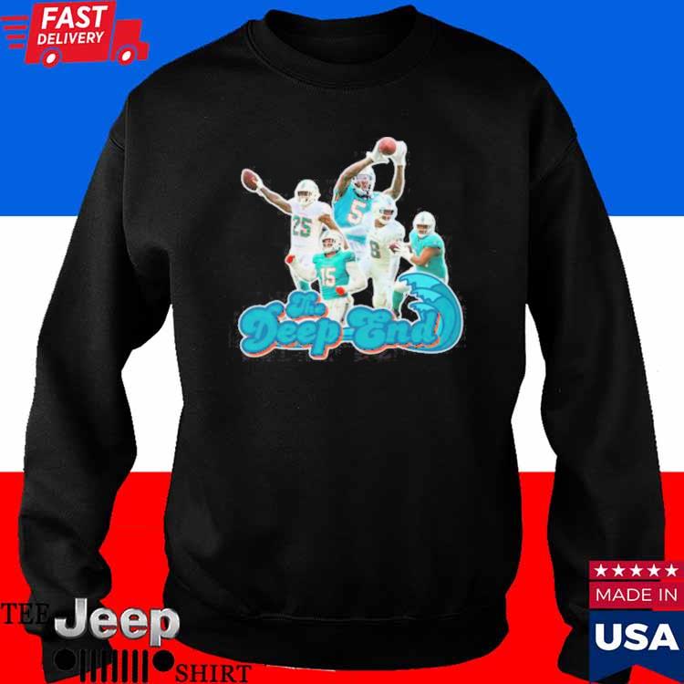 Official Miami Dolphins The Deep End Shirt, hoodie, sweater, long sleeve  and tank top