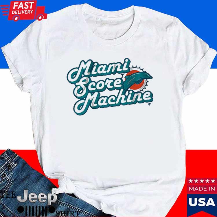 Miami Score Machine T Shirt - teejeep