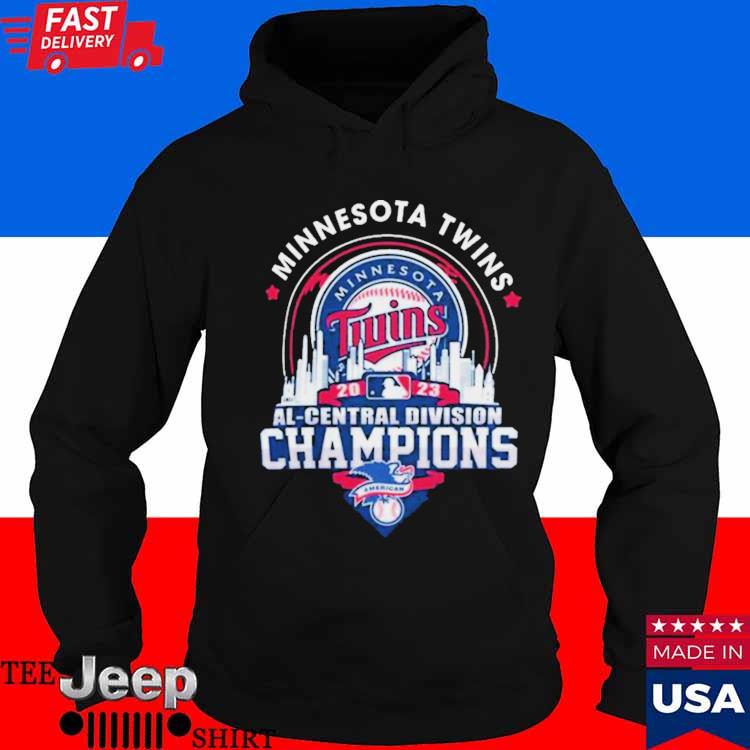 Skyline city 2023 AL Central Division Champions Minnesota Twins shirt -  Limotees