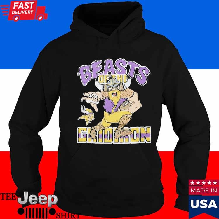 Minnesota Vikings Beasts Of The Gridiron shirt, hoodie, sweater, long  sleeve and tank top