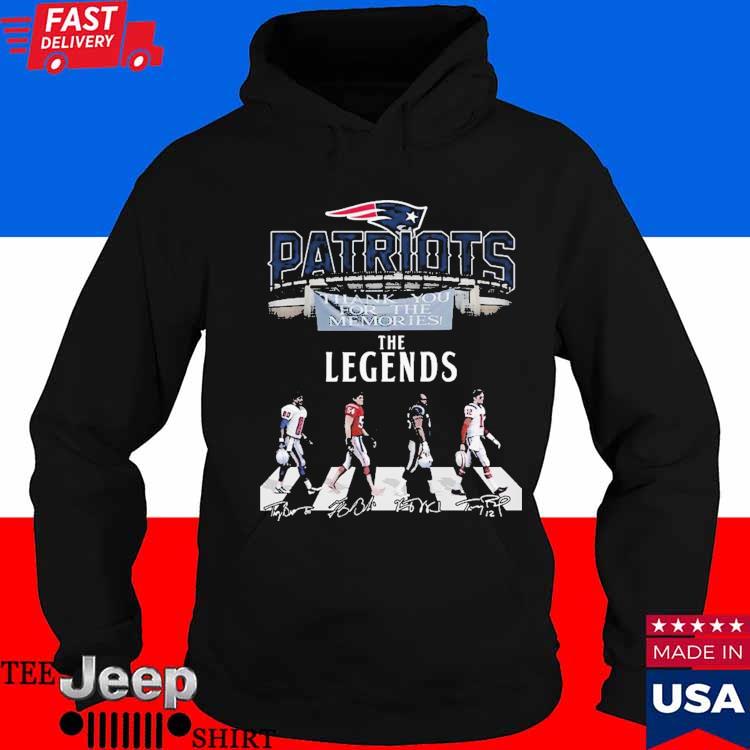 Official new england Patriots the legends thank you for the