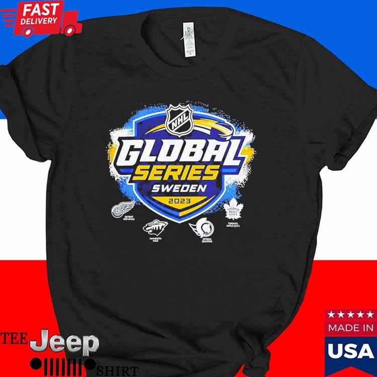 Nhl Global Series Sweden Shirt, hoodie, longsleeve, sweatshirt, v-neck tee