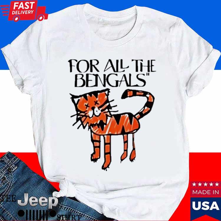 Ochocinco For All The Bengals Tiger Shirt, hoodie, sweater, long sleeve and  tank top