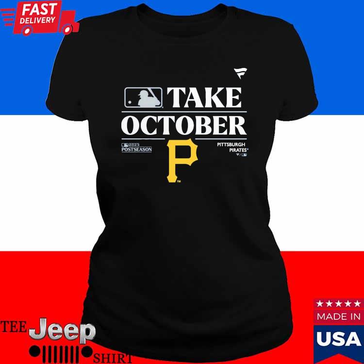 Pittsburgh Pirates Fanatics Branded 2023 Postseason Locker Room T-shirt -  Shibtee Clothing