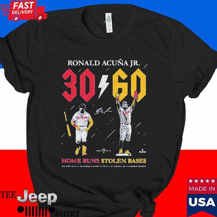 Official ronald Acuna Jr 30 60 T-Shirt, hoodie, sweater, long sleeve and  tank top