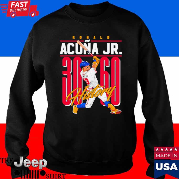 Ronald Acuna Jr. History Mlbpa Baseball Shirt