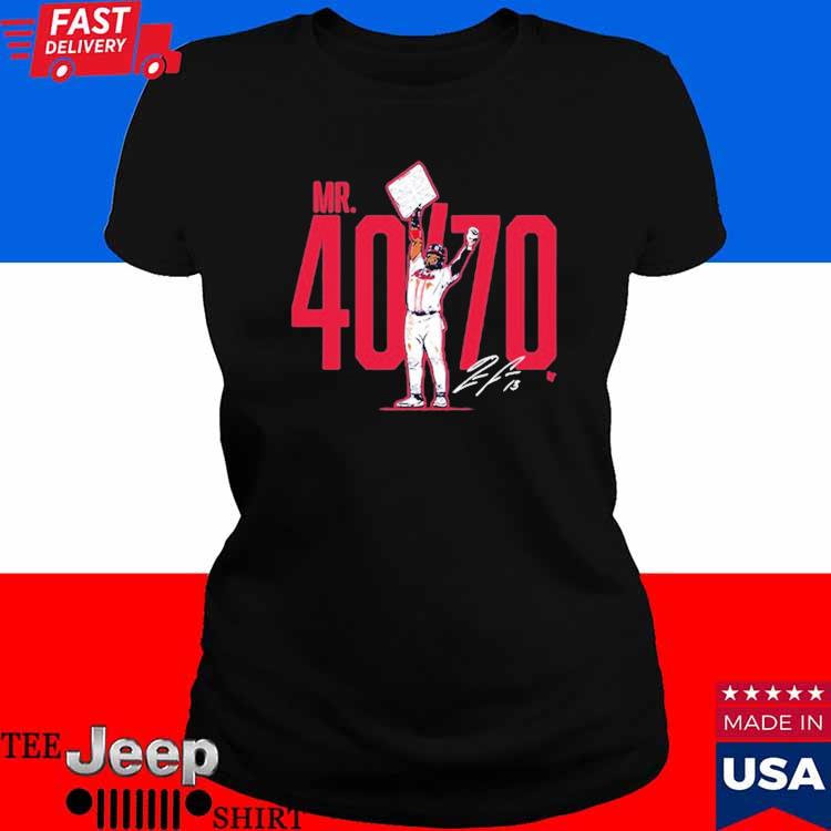 Official breakingt Merch Ronald Acuña Jr Mr. 40 70 shirt, hoodie,  sweatshirt for men and women