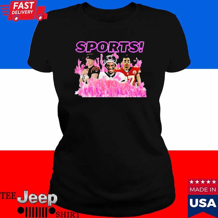 Sadstreet Sports Joe Burrow Travis Kelce Shirt - teejeep