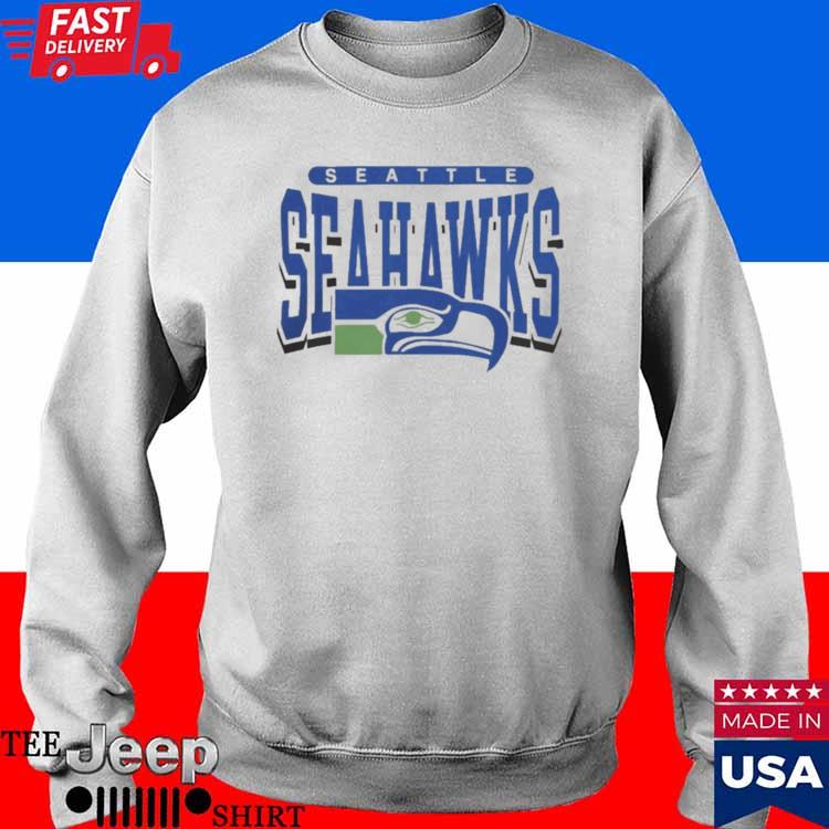 Official Seattle Seahawks grey distressed logo T-shirt, hoodie, tank top,  sweater and long sleeve t-shirt