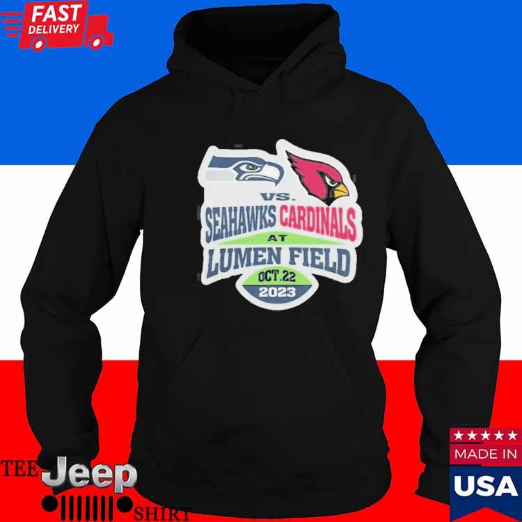 Seattle Seahawks Vs Arizona Cardinals At Lumen Field October 22 2023 Shirt,  hoodie, longsleeve, sweatshirt, v-neck tee