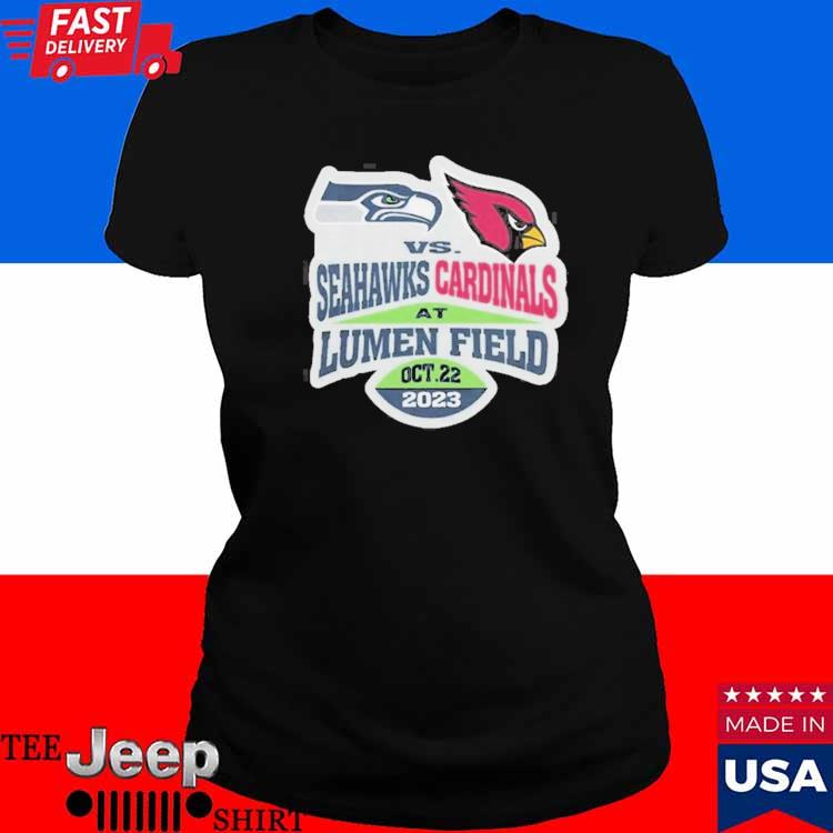 Seattle Seahawks vs Arizona Cardinals at Lumen Field October 22 2023 Shirt  - Guineashirt Premium ™ LLC